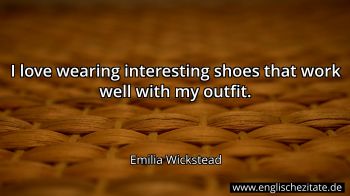 Englisches Zitat von Emilia Wickstead als Bild