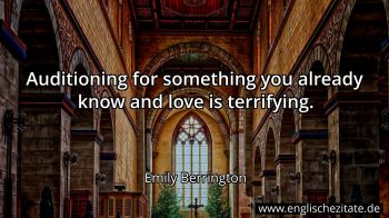 Englisches Zitat von Emily Berrington als Bild