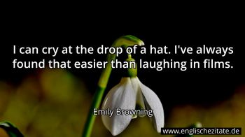 Englisches Zitat von Emily Browning als Bild