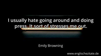 Englisches Zitat von Emily Browning als Bild