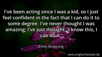 Englisches Zitat von Emily Browning als Bild