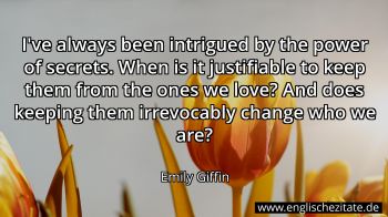 Englisches Zitat von Emily Giffin als Bild
