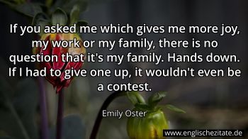 Englisches Zitat von Emily Oster als Bild