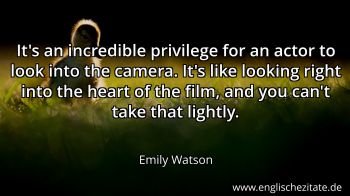 Englisches Zitat von Emily Watson als Bild