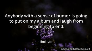 Englisches Zitat von Eminem als Bild