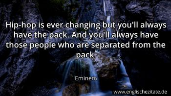 Englisches Zitat von Eminem als Bild