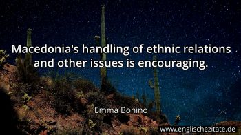 Englisches Zitat von Emma Bonino als Bild