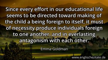 Englisches Zitat von Emma Goldman als Bild