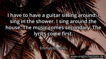 Englisches Zitat von Emmylou Harris als Bild