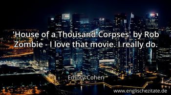 Englisches Zitat von Emory Cohen als Bild