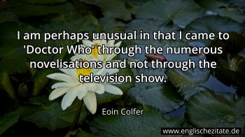 Englisches Zitat von Eoin Colfer als Bild