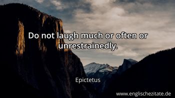 Englisches Zitat von Epictetus als Bild
