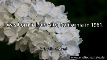 Englisches Zitat von Eric Allin Cornell als Bild