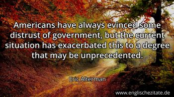 Englisches Zitat von Eric Alterman als Bild
