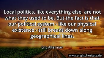 Englisches Zitat von Eric Alterman als Bild