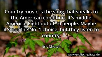 Englisches Zitat von Eric Church als Bild
