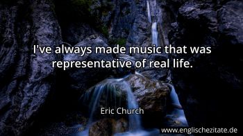 Englisches Zitat von Eric Church als Bild