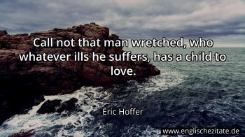 Englisches Zitat von Eric Hoffer als Bild