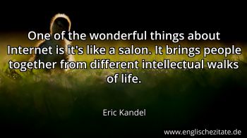 Englisches Zitat von Eric Kandel als Bild