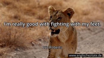 Englisches Zitat von Eric Roberts als Bild