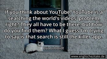 Englisches Zitat von Eric Schmidt als Bild