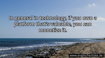 Englisches Zitat von Eric Schmidt als Bild