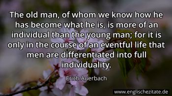 Englisches Zitat von Erich Auerbach als Bild