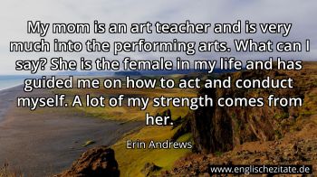 Englisches Zitat von Erin Andrews als Bild