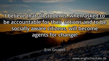 Englisches Zitat von Erin Gruwell als Bild