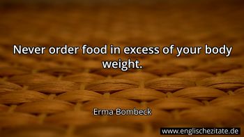 Englisches Zitat von Erma Bombeck als Bild