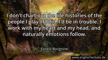 Englisches Zitat von Ernest Borgnine als Bild