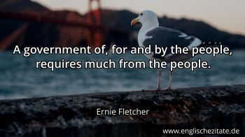 Englisches Zitat von Ernie Fletcher als Bild