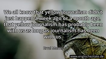 Englisches Zitat von Errol Morris als Bild