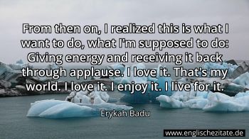 Englisches Zitat von Erykah Badu als Bild