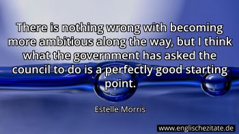 Englisches Zitat von Estelle Morris als Bild