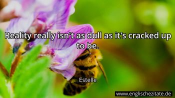 Englisches Zitat von Estelle als Bild