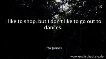 Englisches Zitat von Etta James als Bild