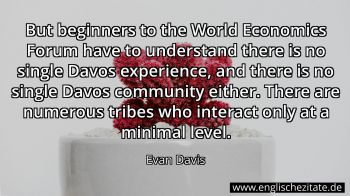 Englisches Zitat von Evan Davis als Bild