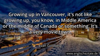 Englisches Zitat von Evan Goldberg als Bild
