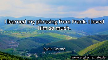 Englisches Zitat von Eydie Gorme als Bild