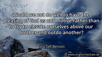 Englisches Zitat von Ezra Taft Benson als Bild