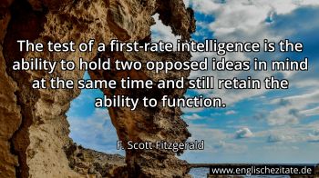 Englisches Zitat von F. Scott Fitzgerald als Bild