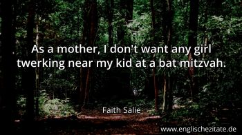 Englisches Zitat von Faith Salie als Bild