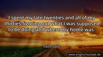 Englisches Zitat von Faith Salie als Bild