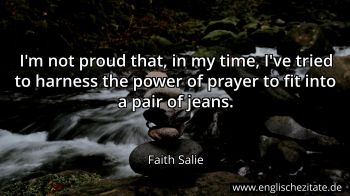 Englisches Zitat von Faith Salie als Bild