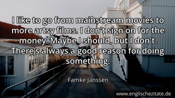Englisches Zitat von Famke Janssen als Bild