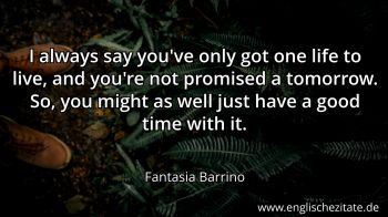 Englisches Zitat von Fantasia Barrino als Bild