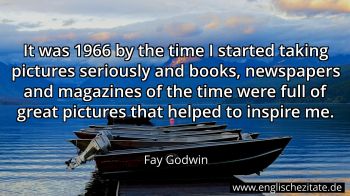 Englisches Zitat von Fay Godwin als Bild