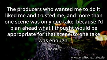 Englisches Zitat von Fay Wray als Bild