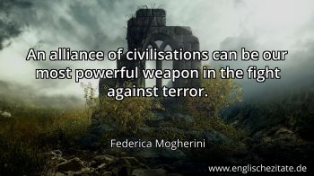 Englisches Zitat von Federica Mogherini als Bild